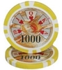 Picture of 12938 BENJAMIN FRANKLIN POKER CHIPS  14gr /1000$ (roll of 25pcs)