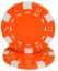 Roll of 50 orange dice poker chips, 11.5 g each