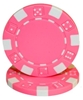 Picture of 12808 Dice poker chips 11.5gr  Pink (roll of 50pcs)