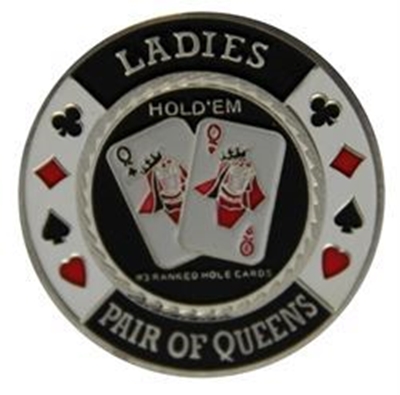 Picture of Card Protector - Ladies Silver 33g