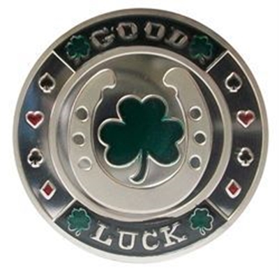 Picture of "LUCKY" Card Protector - SILVER 33g