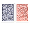Blue and red patterned card backs Copag Bridge jumbo decks