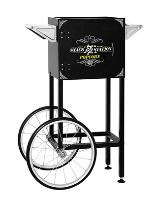 Picture of 71320 Popcorn machine 8oz with cart SNACK STATION series BLACK