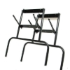 Black folding metal legs for Supreme poker table with dealer