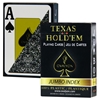 Picture of 11171 Deck of playing cards 100%Plastic POKER SIZE / JUMBO INDEX / BLACK