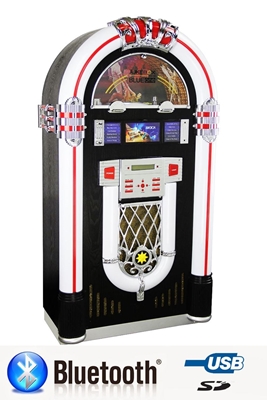 Picture of 32011 BlueOne Juke box Techno 40W +40W with CD player (supports CD, CD-R, CD-RW)