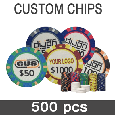 Picture of 12603 Custom ceramic poker chips 10g