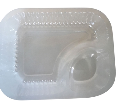 Picture of Clear Nacho tray 2comt 4''x5'' -125pcs