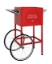 Red cart for 8oz Oscar series popcorn machine