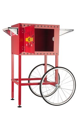Picture of 71406 - Popcorn machine 16oz   with cart - RED