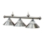 Image de B48-RIB ST | 3 LT-54" BILLIARD LIGHT-STAINLESS
