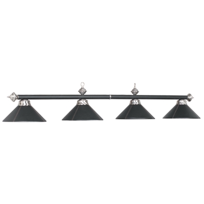 Picture of B78-LTHR BLK | 4 LT-54" BILLIARD LIGHT-LEATHER/BLACK