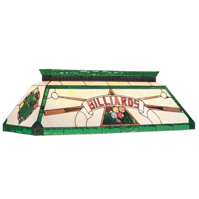 Picture of CF BILLIARD GRN | 44" TIFFANY BILLIARD LIGHT-GREEN