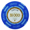 Cash Club $5000 poker chip