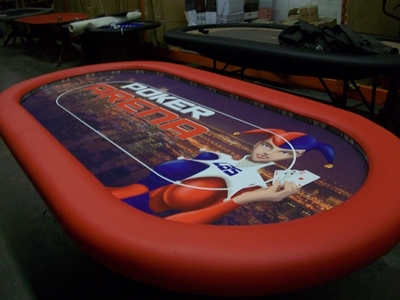 Picture of Custom Poker Table Dealer Standard 