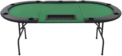 Picture of 15110 Oval poker table 3 sections 42''x84''