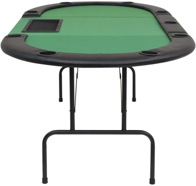 Picture of 15110 Oval poker table 3 sections 42''x84''