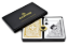 Copag Legacy poker duopack open case with gold and black decks