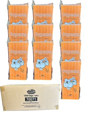 Picture of 70071- Popcorn bags 1oz with flat bottom - 1000pcs