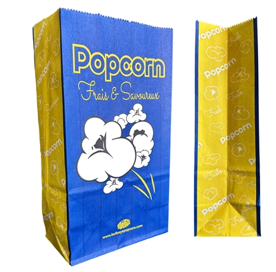 Picture of 700715- Popcorn bags 1.5oz with flat bottom -Box of 1000