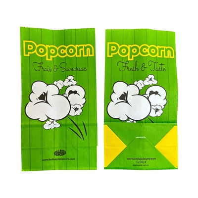 Picture of 70073- Popcorn bags 3oz with flat bottom -Box of 1000