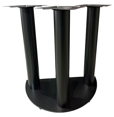 Picture of 10322 Mat black steel Poker Table Base – 29'' Height